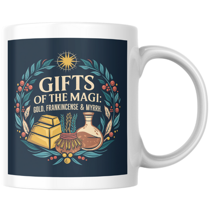 Shop the Exquisite Gifts of the Magi Christmas Mug - Double-Sided Print for Festive Cheer