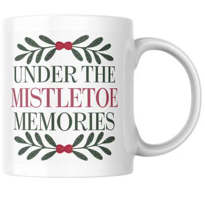 Shop the "Under the Mistletoe Memories" Family Christmas Mug - Double-Sided Print