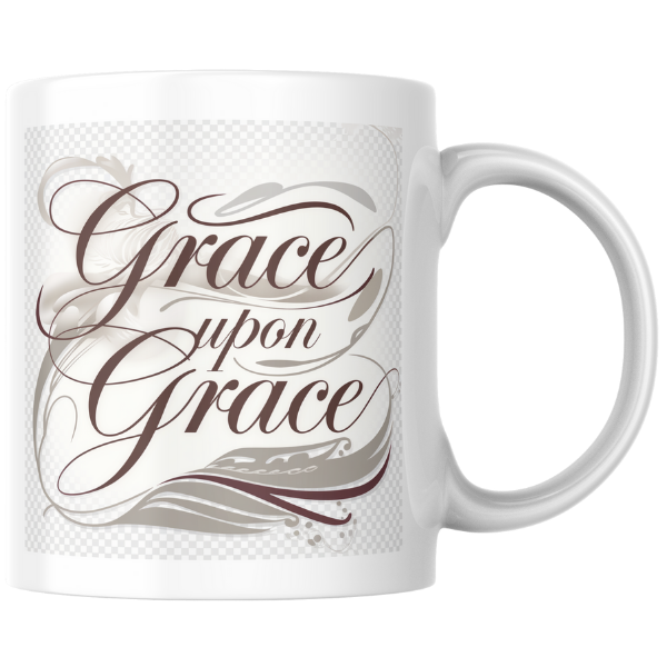 Shop the Grace Upon Grace Christmas Mug – Double-Sided Print for Festive Cheer