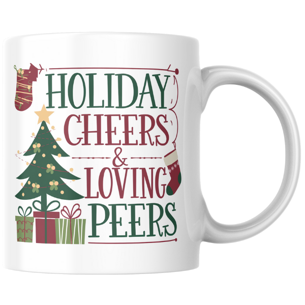 Shop Festive Family Christmas Mug - Double-Sided Print for Holiday Cheer