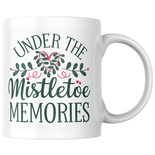 Shop the "Under the Mistletoe Memories" Family Christmas Mug - Double-Sided Print