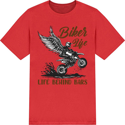 "Life Behind Bars" Unisex T-Shirt | Motorcycle Enthusiast Tee