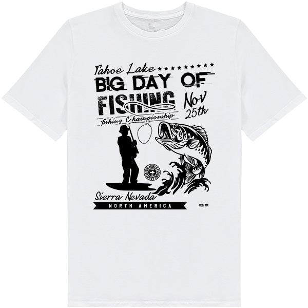 Big Day of Fishing Unisex T-Shirt | Ideal for Anglers