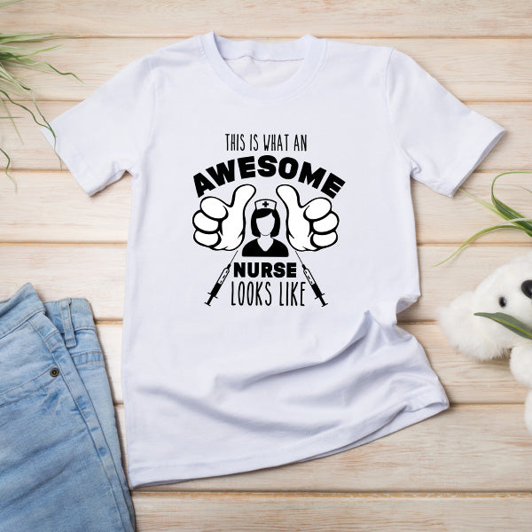 "Awesome Nurse" Unisex T-Shirt | Celebrate Nurse Pride