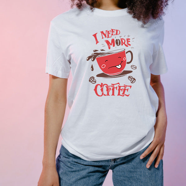 "I Need More Coffee" Unisex T-Shirt | Equestrian Apparel