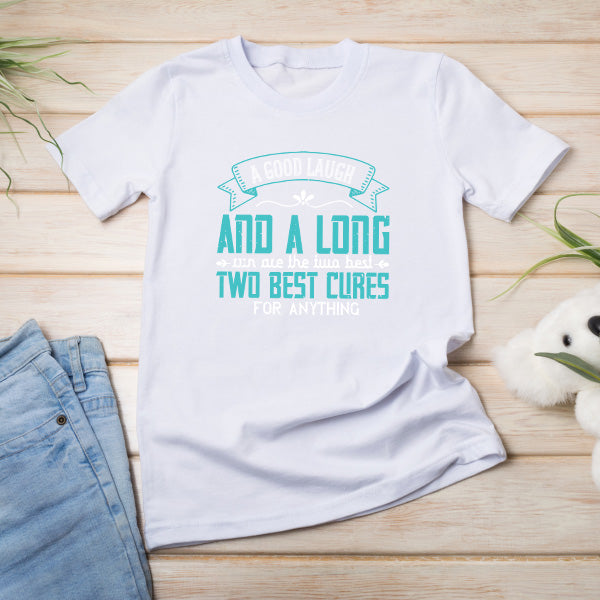 Unisex Runner's T-Shirt: Best Cures Quote - Shop Now