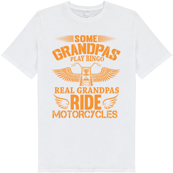 Grandpas Ride Motorcycles T-Shirt | Perfect for Bikers