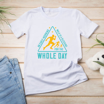 "Early Morning Walk" Unisex T-Shirt | Runner's Edition