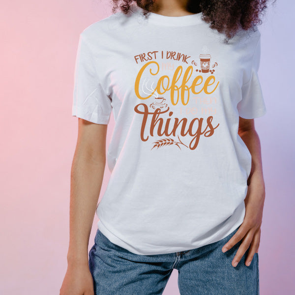 Unisex Coffee Lover T-Shirt | Equestrian Style & Comfort