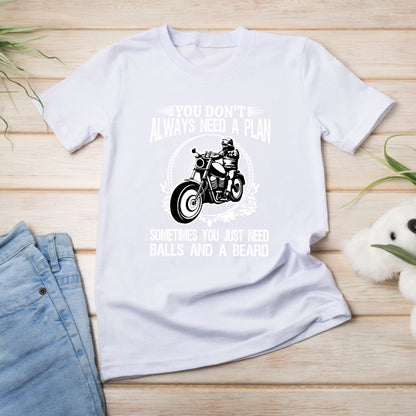 Bold Unisex T-Shirt for Motorbike Riders - Shop Now