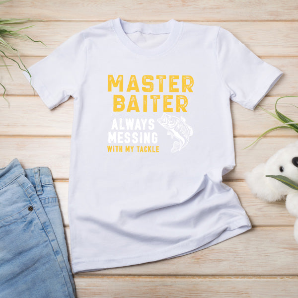 Master Baiter T-Shirt | Perfect for Fishing Enthusiasts