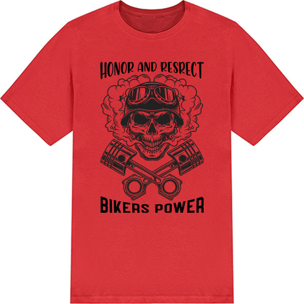 Honor & Respect Bikers Unisex T-Shirt | Motorcycle Enthusiasts