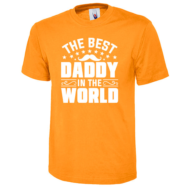 Best Daddy in the World T-Shirt | Unisex | Dad's Favorites