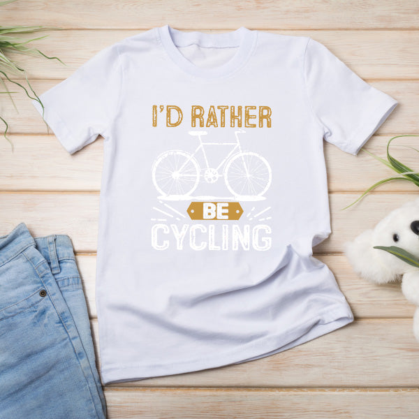 "I'd Rather Be Cycling" T-Shirt | Ideal for Bike Lovers