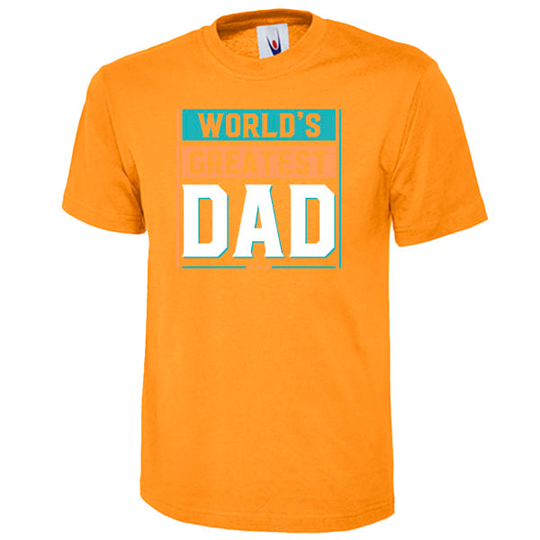 World's Greatest Dad T-Shirt | Unisex | Dad's Favorites