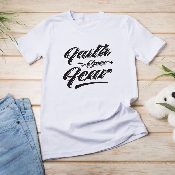 Faith Over Fear Unisex T-Shirt | Christian Equestrian Apparel