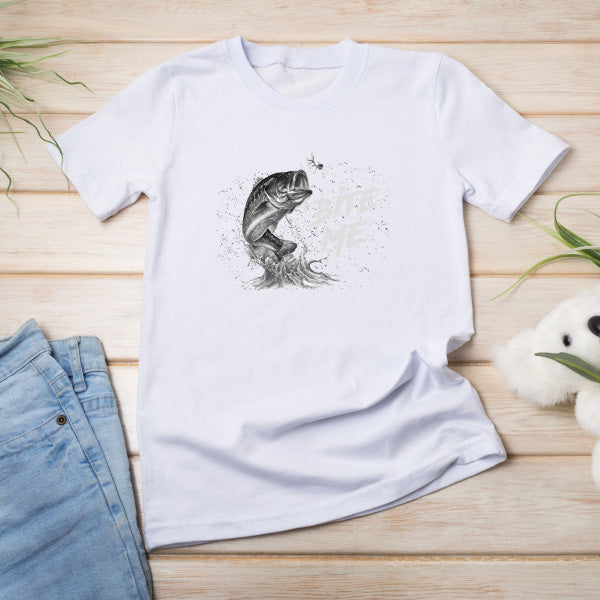 "Bite Me" Unisex T-Shirt | Ideal for Fishing Fans