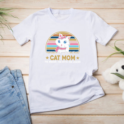 Cat Mom Unisex T-Shirt - Exclusive Cat Collection