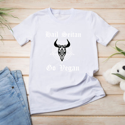 Vegan Vibes Unisex T-Shirt | Hail Seitan Equestrian Apparel