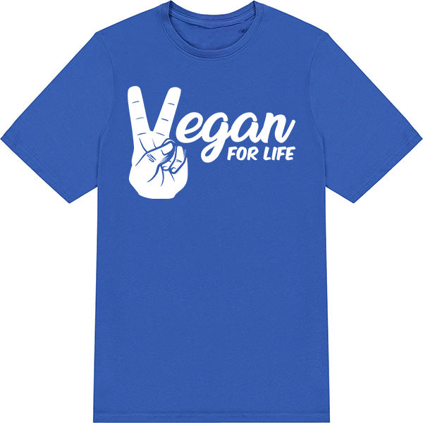 Vegan For Life Unisex T-Shirt | Embrace Vegan Vibes