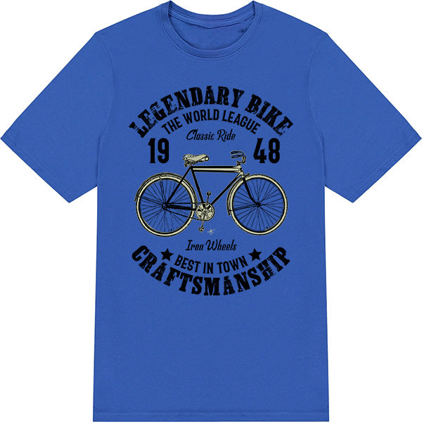 Legendary Bike Unisex T-Shirt | Ideal for Cycling Adventures