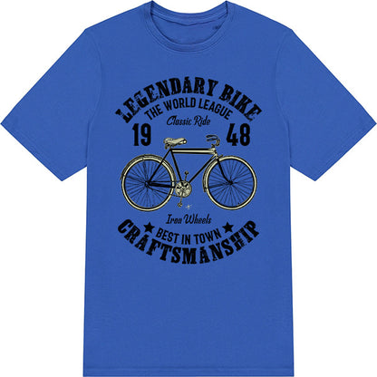 Legendary Bike Unisex T-Shirt | Ideal for Cycling Adventures