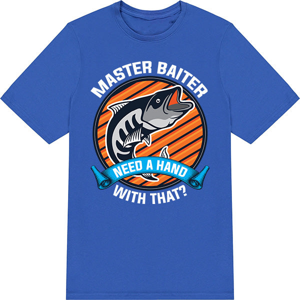 Master Baiter Unisex T-Shirt - Ideal for Fishing Fans