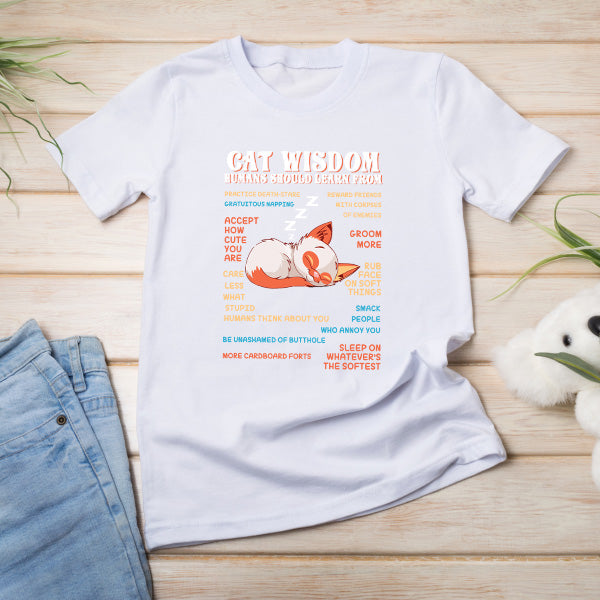 Cat Wisdom Unisex T-Shirt | Exclusive Equestrian Collection