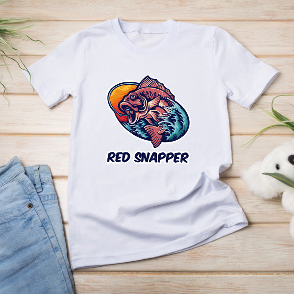 Red Snapper Unisex T-Shirt | Ideal for Fishing Fans