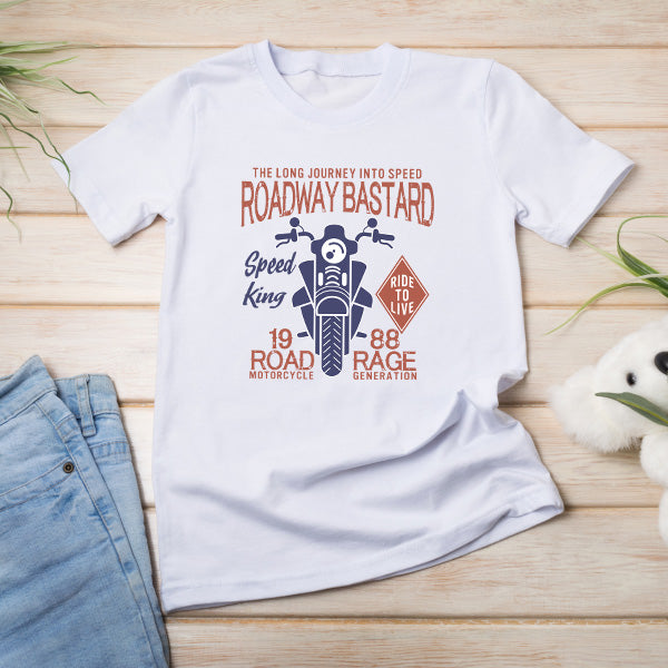 Unisex Speed King T-Shirt for Motorbike Riders | Shop Now