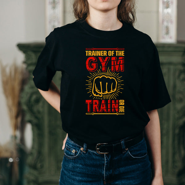 "Train or Die" Unisex T-Shirt - Gym Essentials for Fitness