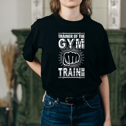 Unisex Gym Trainer T-Shirt - Train or Die V2 | Equestrian Gear