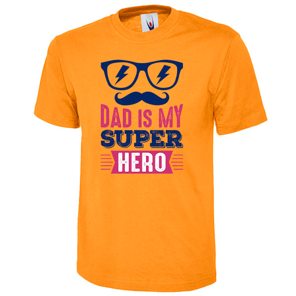 "Dad Is My Super Hero" Unisex T-Shirt | Equestrian Apparel