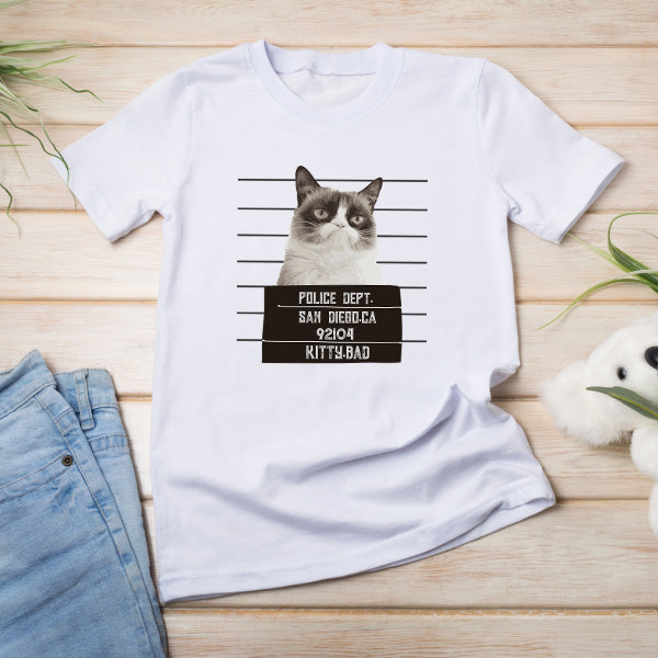 Police Dept San Kitty Unisex T-Shirt | Exclusive Cat Tee