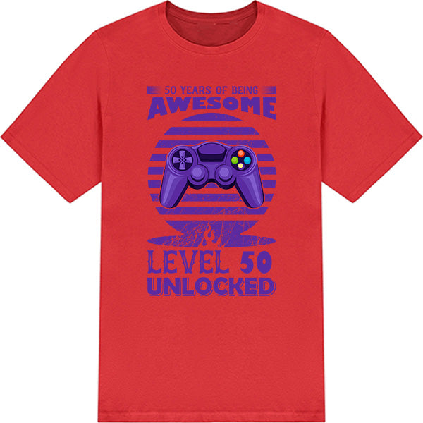 50 Years of Awesome Unisex T-Shirt | Premium Gaming Apparel