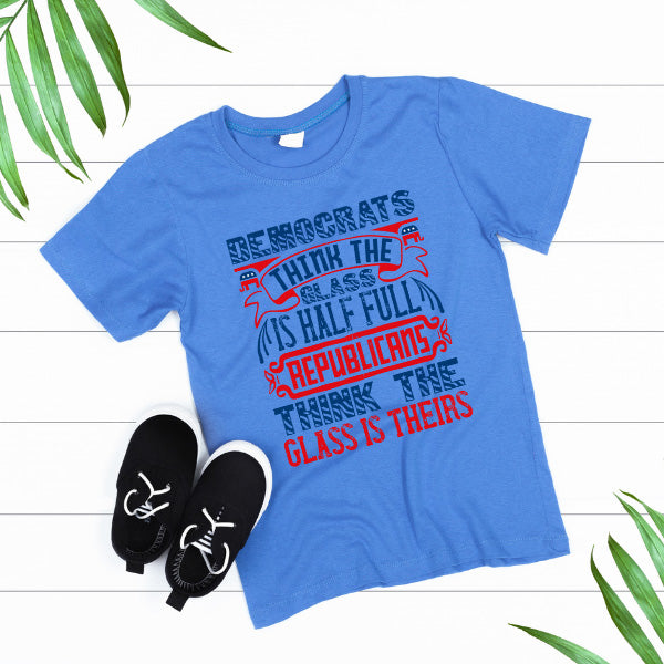 Unisex Political Statement T-Shirt - Democrats vs Republicans