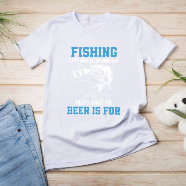 Fishing & Beer Unisex T-Shirt | Perfect for Anglers