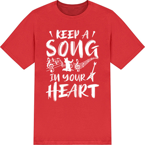 "Keep A Song In Your Heart V2" Unisex T-Shirt - Music Lovers