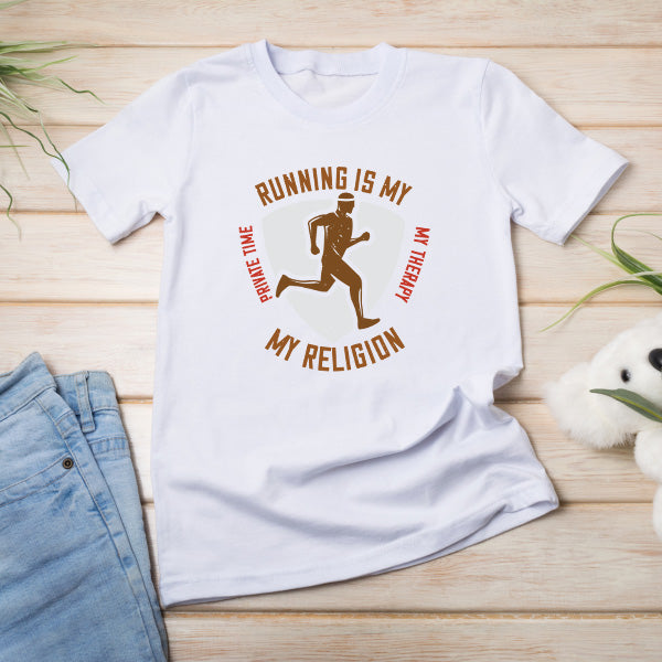 Running Is My Therapy T-Shirt | Unisex Runner's Edition