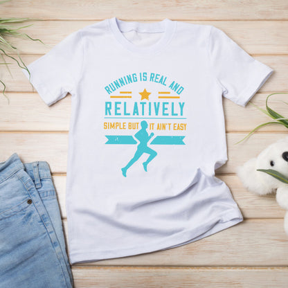 "Running Is Real" Unisex T-Shirt | Runner's Edition | Shop Now