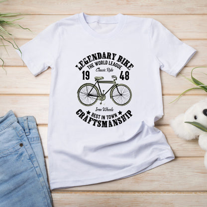 Legendary Bike Unisex T-Shirt | Ideal for Cycling Adventures