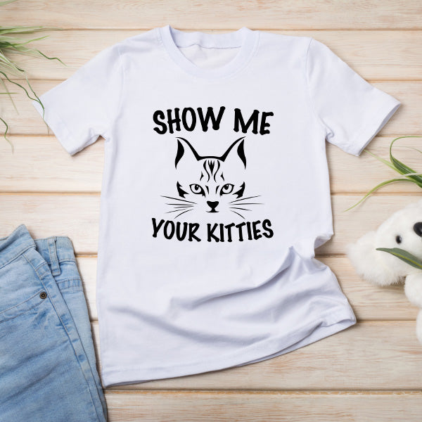 "Show Me Your Kitties" Unisex T-Shirt | Exclusive Cat Tee