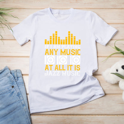 Jazz Music Unisex T-Shirt | Perfect for Music Lovers