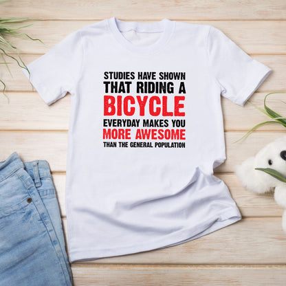 Unisex 'Riding A Bicycle' T-Shirt | Bicycle Adventures