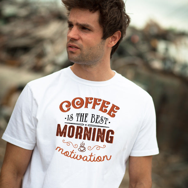 Ultimate Morning Motivation T-Shirt | Perfect for Coffee Lovers