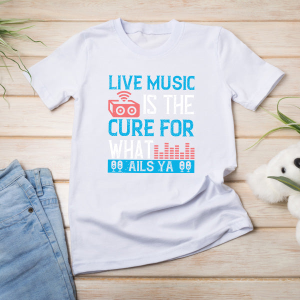 Live Music Unisex T-Shirt | Perfect for Music Lovers