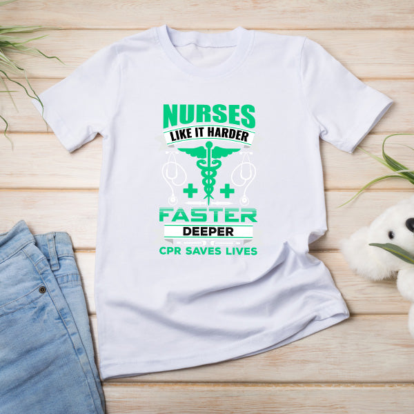 Nurse Like It Harder T-Shirt - Celebrate Nurse Pride