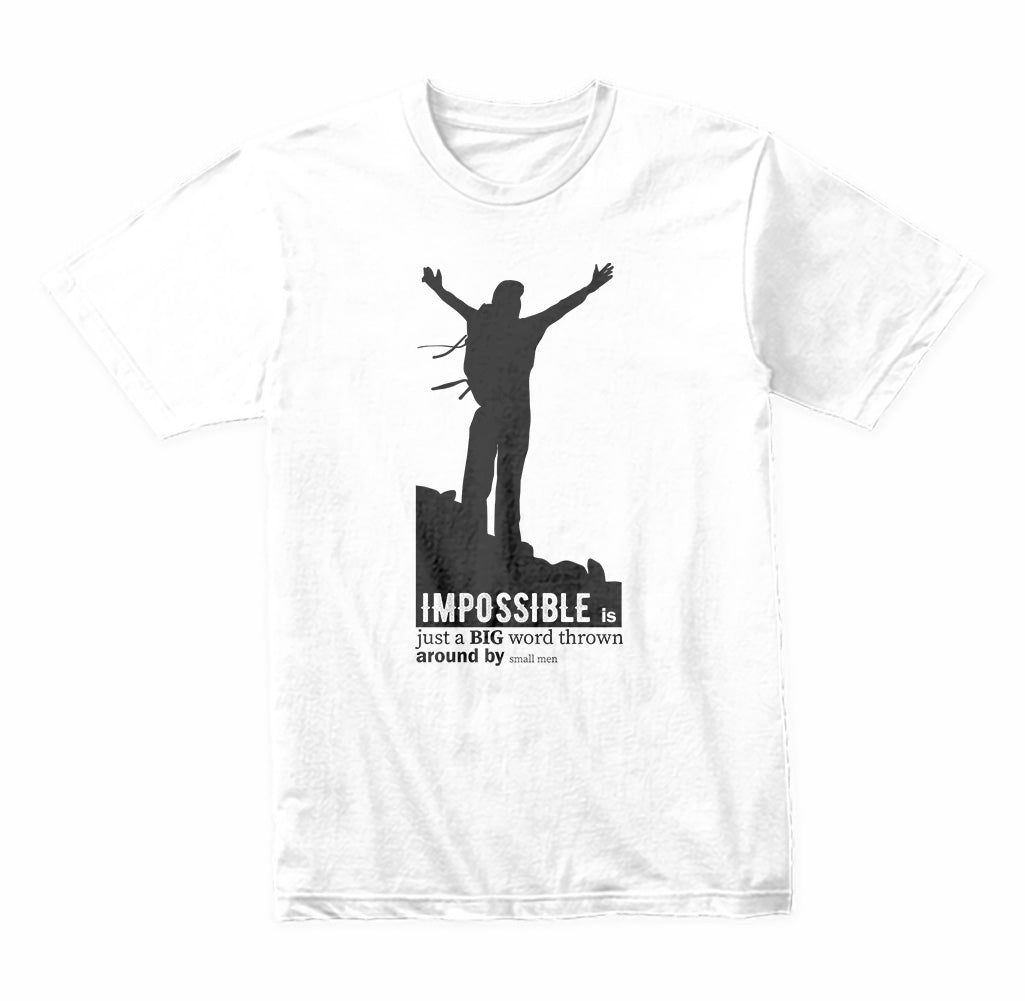 "Impossible Is Just A Big Word" Unisex T-Shirt | Equestrian Apparel