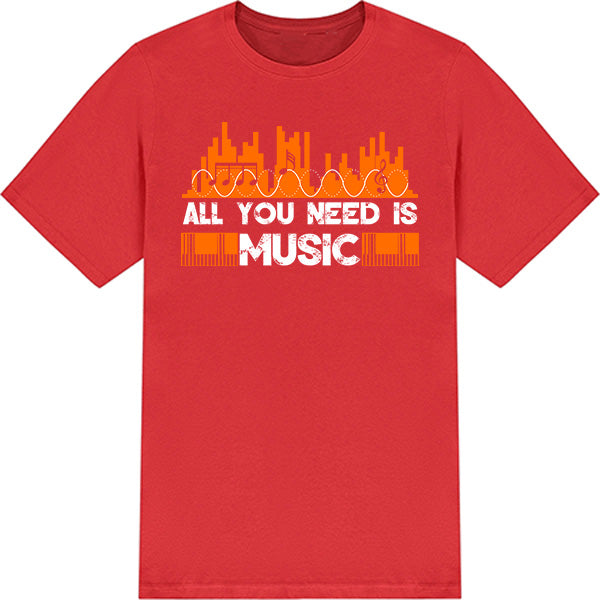 "All You Need Is Music" Unisex T-Shirt | Equestrian Apparel