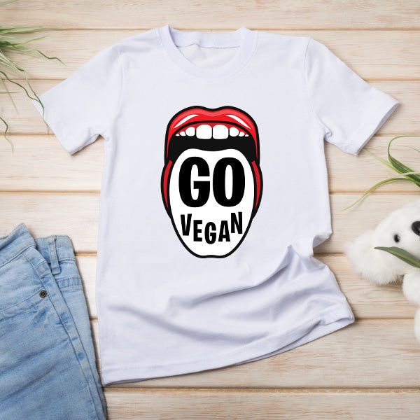 Go Vegan Unisex T-Shirt | Embrace Vegan Vibes | Equestrian Apparel